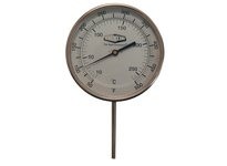 Dixon 52040064 Model 52 Bi-Metal Adjustable Angle 5" Face Thermometer