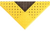 NoTrax 520H3072BY 520 Cushion-Lok Heavy Duty 30X72 Black/Yellow