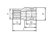 Sunex Tools 521M 1" Dr. 21mm Impact Socket
