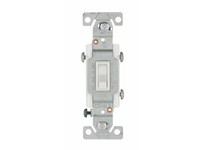 Cooper Eaton 5223-7W-BU Switch CO/ALR Tog 3Way 15A 120V Grd White | High-Quality Electrical Switch