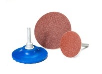 United Abrasives SAIT 52324 Heavy Duty Laminated Discs - 2A-H Aluminum Oxide 2" Grit 80 | Durable Abrasives