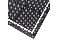 NoTrax 523K0022BL Injection Molded 523 Modular Lok-Tyle 2"X2" Corner Black