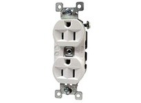 Hubbell Wiring 5262GYWR HUBBELL PRO WR RECPT DUP 15A 125V GY | Industrial Supplies