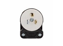 Cooper Eaton 5266AN Plug Angle 15A 125V 2P3W Str Poly BW