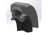 Dichtomatik 52X66X75TB7R NITRILE DOUBLE LIP SPRING | High-Performance Shaft Seals