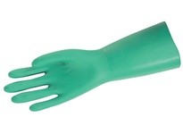 MCR 5311E Green Unlined Nitrile 11 Mil Straight Cuff | YarinInd