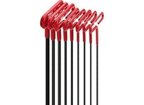 53198 8pc. Inch w/Pouch 9" Arm Cushion Grip Hex T-Key Set | YarinInd