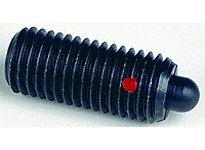 Te-Co 53310X Standard Spring Plungers - SS Body, Steel Nose, 5/8-11 Thread Size, 303 Stainless Steel Body Material, Light End Fo