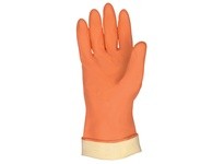 MCR 5430S Orange Neoprene/Latex Blend Flock Lined Gloves | Size 7.5
