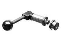 Te-Co 54932 Vertical Cam Operated Taper Index Plungers, 1.1265" - 1.1268" Diameter (A), 1.250" Diameter (B), 0.125" Length (J), 