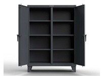 StrongHold 55-DS-246 Double Shift Industrial Cabinet 60x24x60 6 Shelves