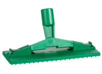 Vikan 55002 Pad Holder Floor 9" x 3.7" PP/SS Green | Durable Cleaning Tool