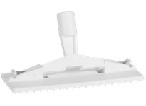 Vikan 55005 Pad Holder Floor 9" x 3.7" PP/SS White