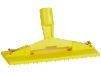 Vikan 55006 Pad Holder Floor 9" x 3.7" PP/SS Yellow | Durable Cleaning Tool
