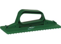 Vikan 55102 Pad Holder Handheld 9" x 3.7" PP/SS Green | YarinInd