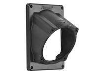 Meltric 554M3 ANGLE ADAPTER 30 DEGREE POLY BLACK SIZE 4
