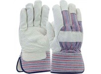 West Chester Yellow Large Grain Pigskin Cold Condition Gloves - Wing Thumb - Thinsulate Insulation - HVY5555/L