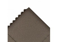 NoTrax 556S0033BL Rubber Modular 556 Cushion-Ease Solid 3X3 Black