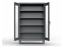 StrongHold 56-LD-244-SR Clear View Storage Cabinet 60x24x72 | Durable Storage Solution