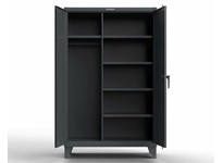 StrongHold 56-W-245 Industrial Uniform Cabinet 60x24x72 4 Shelves
