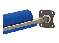 Flexco 56004 FGP Food Grade Precleaner, 30" Blade Width, Blue Food-grade UHMW Blade Material, 63D Shore Hardness Blade Durometer