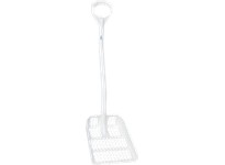 Vikan 56035 Shovel Sieve Ergonomic 52" PP White | Durable & Ergonomic