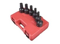 Sunex Tools 5607 6 Pc 1" Dr Metric Hex Driver Set