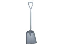 Vikan 562588 Shovel One Piece D-Grip 40.5" PP Gray
