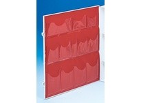 Durham 564-H721 12 POCKET POUCH W/ ADHESIVE #9FX 05-7012-RED