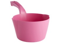 Vikan 56811 Scoop Round 32 oz. PP Pink | YarinInd