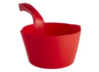 Vikan 56814 Scoop Round 32 oz. PP Red