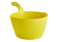 Vikan 56826 Scoop Round 64 oz. PP Yellow