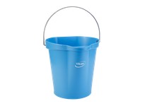 Vikan 56863 Pail 3 gal. PP/SS Blue