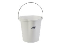 Vikan 56865 Pail 3 gal. PP/SS White