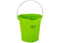 Vikan 568877 Pail 1.5 gal. PP/SS Lime