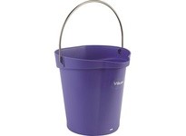 Vikan 56888 Pail 1.5 gal. PP/SS Purple | YarinInd