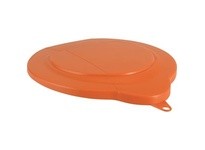 Vikan 56897 Lid Pail 1.5 gal. PP Orange | Durable & Reliable