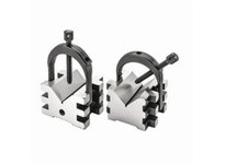 Starrett 568C V-Blocks and Clamps, Complete Set with 2 V-Blocks and 2 Clamps (Matched Pair), 2-1/2" wide x 2" high x 3" long (63