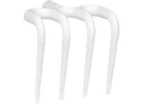 Vikan 56915 Rake Hygienic 8" PP White