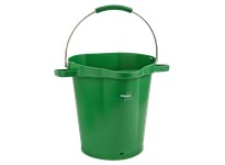 Vikan 56922 Pail 5 gal. PP/SS Green