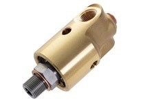 Deublin 57-050-094 Rotary Union G 3/8"-19 Right HandRotary Union G 3/8"-19 Right Hand Rotor Connection, and 3/8"-18 NPT Housing 