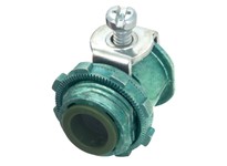 Bridgeport 570-GI 3/8" GREEN INS HCF CABLE CONN