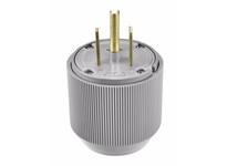 Cooper Eaton 5710N Plug 50A 250V 2P3W Str Gray | High-Quality Industrial Plug