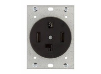 Cooper Eaton 5744N Receptacle Single Flush 30A 125/250V | Durable & Reliable