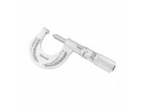 Starrett 575BP Screw Thread Micrometer, Double V-Anvil, 0-1" RangeScrew Thread Micrometer, Double V-Anvil, 0-1" Range