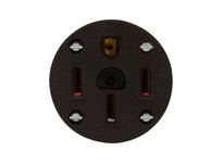 Cooper Eaton 58-11-BU Receptacle Panel Mount 50A 125/250V 3P4W Black