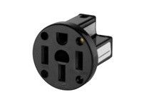 Cooper Eaton 58-BU Receptacle Panel Mount 50A 125/250V 3P4W | Black | YarinInd