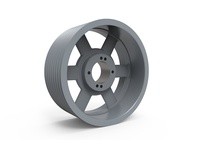 TBWOODS 5808D 58.0X8D-N Conventional Sheave | High-Quality Industrial Supplies