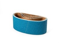 United Abrasives SAIT 58132 Portable Belts Zirconia Alumina - Heavy Duty | 4" Width
