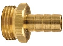 Dixon 5850812C Short Shank GHT Male Coupling with Hex Nut | Durable Industrial Fittings